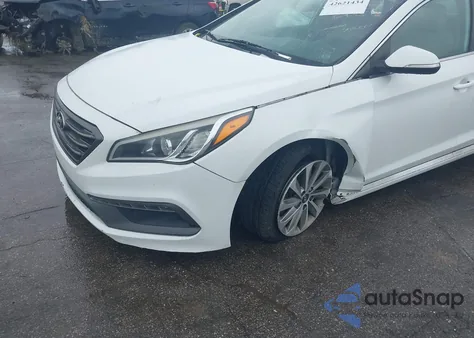 2015 Hyundai Sonata Sport из США, поврежденный, VIN 5NPE34AF8FH043732